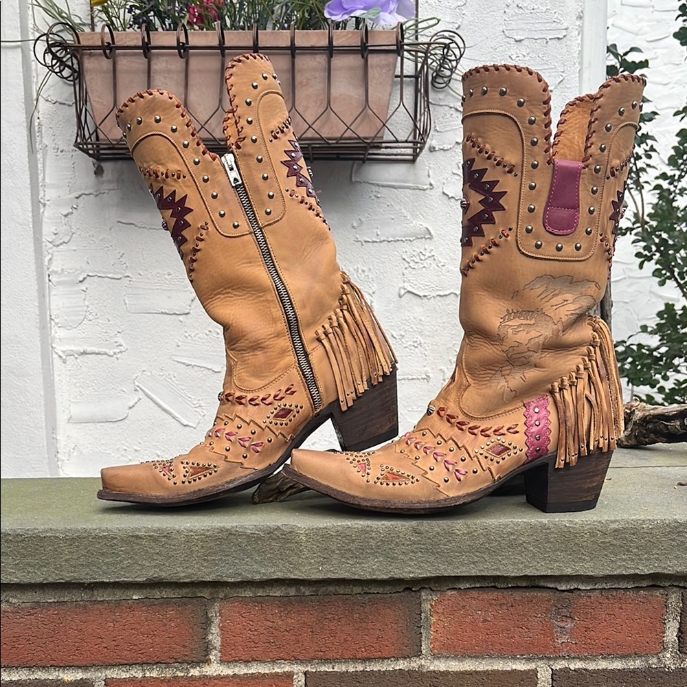 Old gringo”Trail Of The Wind” Boots 9 1/2